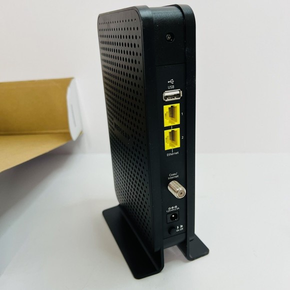 Netgear N600 WiFi Cable Modem Router C3700 802.11n Dual Band Gigabit New - Picture 8 of 8